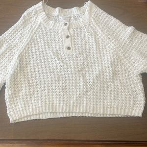 aeropostale open hole sweater